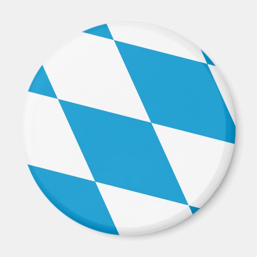 Beieren vlag Beieren Magneet (Voorkant)
