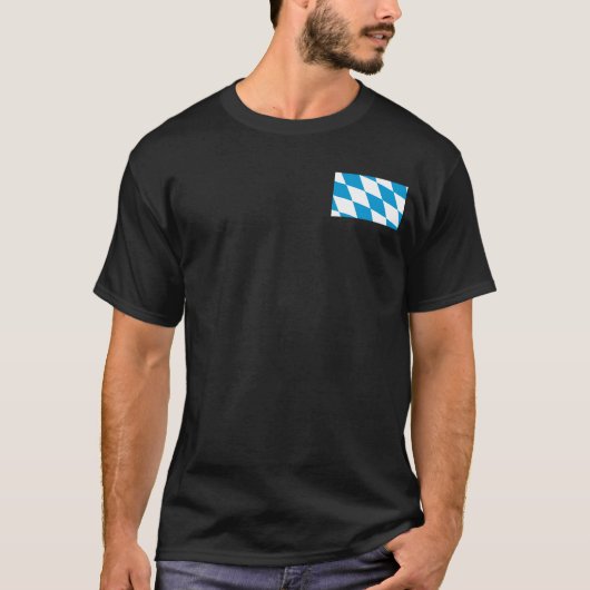 Beieren Vlag Beieren Vlag T-Shirt (Voorkant)