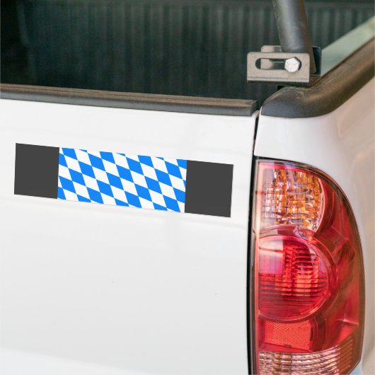 Beieren vlag Duitsland Bumpersticker (Op Truck)