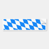 Beieren vlag Duitsland Bumpersticker (Voorkant)