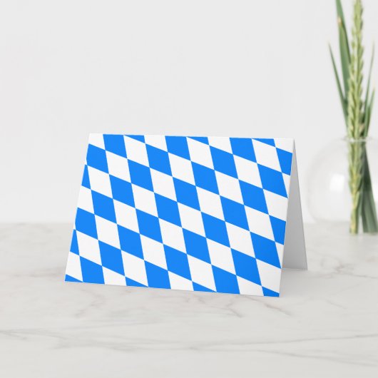 Beieren vlag Duitsland Kaart (Voorkant)