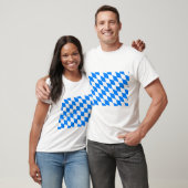 Beieren vlag Duitsland T-shirt (Unisex)