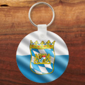 Beieren vlag sleutelhanger (Voorkant)