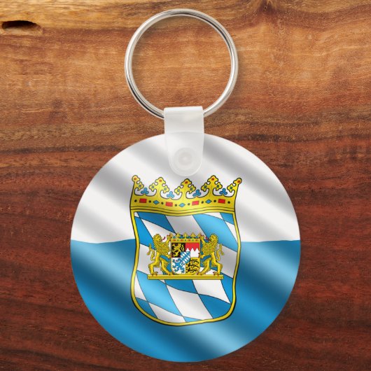 Beieren vlag sleutelhanger (Voorkant)