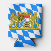 Beieren wapenschild blikjeskoeler (Voorkant)