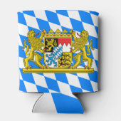 Beieren wapenschild blikjeskoeler (Achterkant)