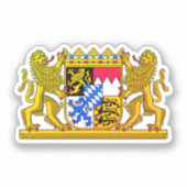 Beieren wapenschild - DUITSLAND Sticker (Voorkant)