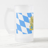 Beieren wapenschild matglas bierpul (Links)