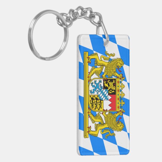 Beieren wapenschild sleutelhanger (Voorkant Links)