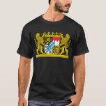 Beieren wapenschild t-shirt<br><div class="desc">Heraldische symbool voor Beieren</div>