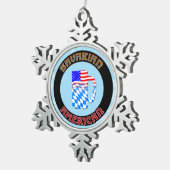 Beiers-Amerikaans Ornament voor kerstbomen met ste (Rechts)