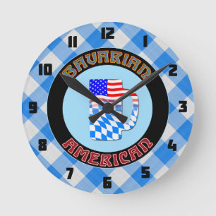 Beiers-Amerikaanse Beer Stein Ronde Klok