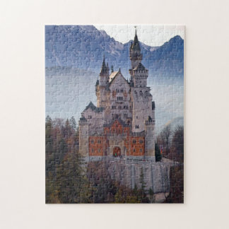 Beiers Castle Neuschwanstein in de winter Legpuzzel