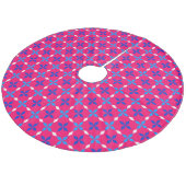 Beiers Fleece Kerstboom Rok (Gekanteld)