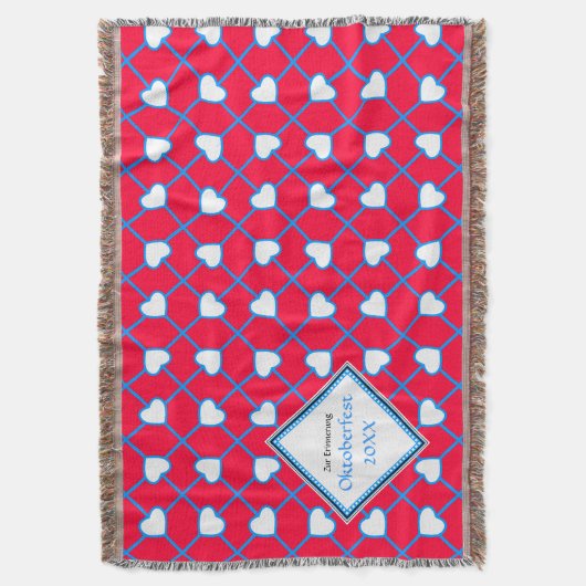 Beiers hart deken (Voorkant Verticaal)