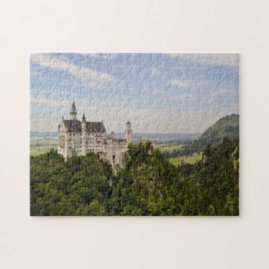 Beiers kasteel op een heuvel legpuzzel (Horizontaal)