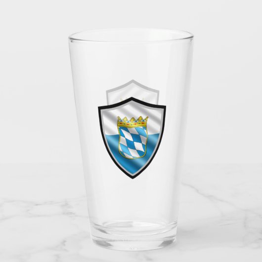 Beiers vlag glas (Achterkant)