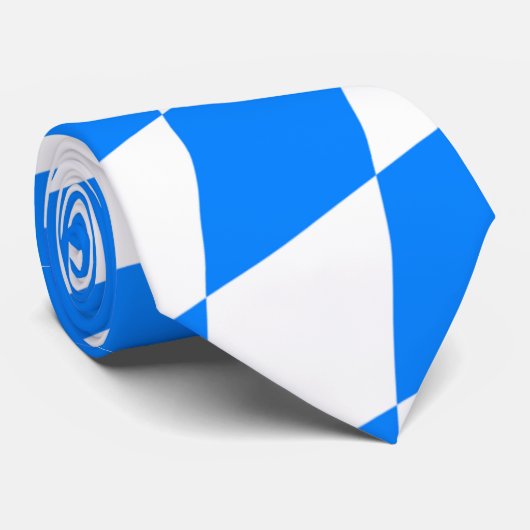 Beiers vlag stropdas (Opgerold)