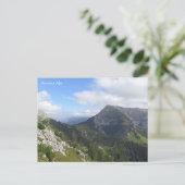 Beierse Alpen Briefkaart (Staand voorkant)