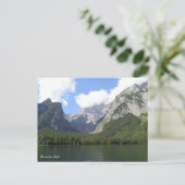 Beierse Alpen Briefkaart (Staand voorkant)