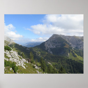 Beierse Alpen Poster