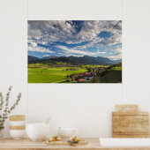 Beierse alpiene landschap poster (Keuken)