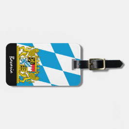 Beierse Bagagelabels, Beierse vlag Bagagelabel