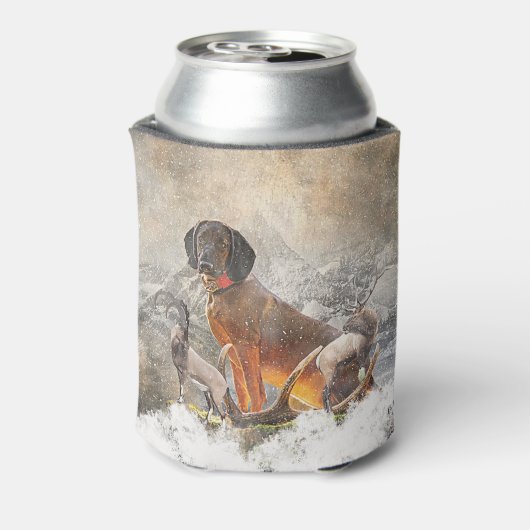 Beierse bergheuvel, kunst blikjeskoeler (Blikje Achterkant)