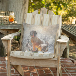 Beierse bergheuvel, kunst buitenkussen