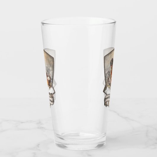 Beierse bergheuvel, kunst glas (Links)