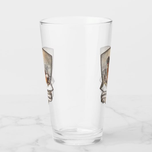 Beierse bergheuvel, kunst glas (Rechts)