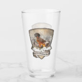 Beierse bergheuvel, kunst glas (Voorkant)