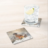 Beierse bergheuvel, kunst kartonnen onderzetters (Insitu)