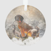 Beierse bergheuvel, kunst ornament (achterkant)