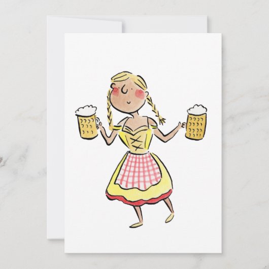 Beierse bieren kaart (Voorkant)