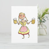 Beierse bieren kaart (Staand voorkant)