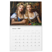 Beierse Bierentent Koninginnen – Kalender (Jan 2027)