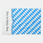 Beierse Blau Wit Theedoek (Horizontaal)