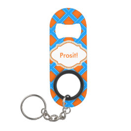 Beierse blauw mini flessenopener