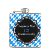 Beierse Bloed Flachmann Heupfles (Voorkant)