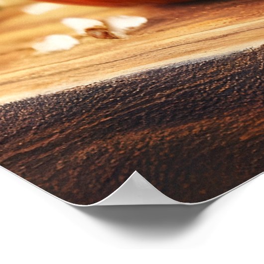 Beierse Brat Burger Bliss 24x36 Poster (Hoek)