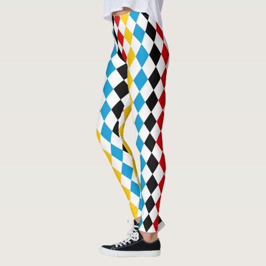 Beierse en Duitse vlagkleppen Oktoberfest Leggings (Links)
