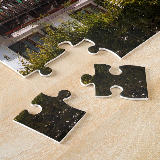 Beierse Graffitogebouw Legpuzzel (Zijkant)