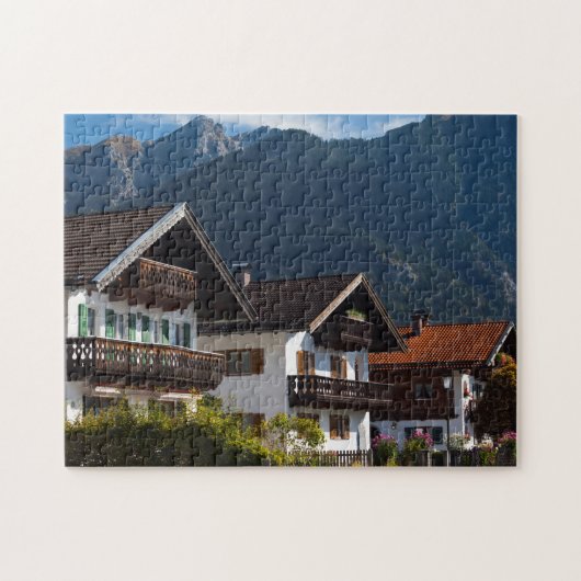 Beierse Graffitogebouw Legpuzzel (Horizontaal)