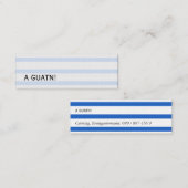 Beierse kaarten mini visitekaartje (Voorkant / Achterkant)