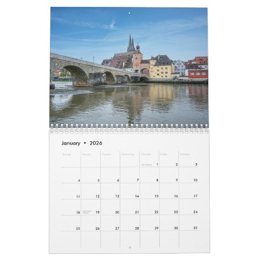 Beierse landschappen kalender (Jan 2026)