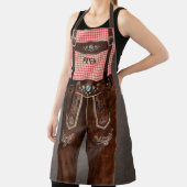 Beierse Lederhosen w/out jouw naam Schort (Insitu)