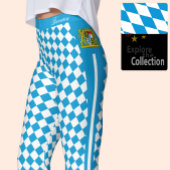 Beierse leggings, premium mode, Beierse vlag Leggings