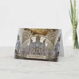 Beierse orgaanKerstkaart Feestdagen Kaart