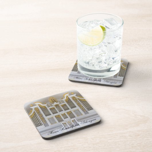 Beierse orgel coaster bier onderzetter (Rechterzijde)